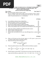 WWW - Manaresults.Co - In: - (5+5) 3.A) Obtain The Parallel Realization of The System Described by The Difference Equation