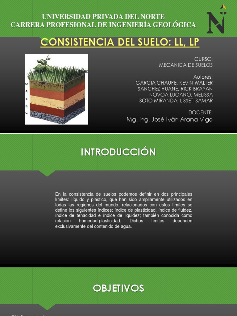 Consistencia de Suelos LL, LP | PDF | Química | Física Aplicada e ...
