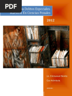 Delitos especiales en leyes y tratados