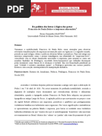 Da política das letras à lógica das petas