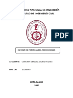 Informe Practicas Pre Profesionales