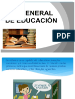 Ley General de Educacion