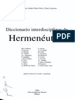 Hermeneutica Diccionario Gadamer