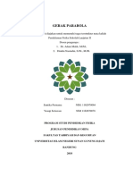 Makalah Gerak Parabola - Kelompok 1 - IV B-1