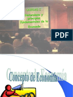 Concepto de Economía