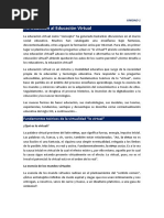 Educación Virtual