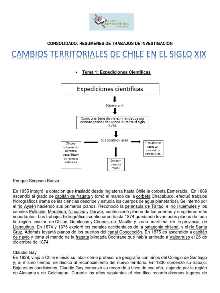 Expediciones Científicas en Chile | PDF | Chile | América del Sur