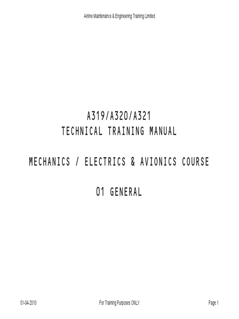 AIRBUS A320 TECHNICAL TRAINING MANUAL PDF visual data 2