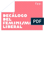 Decálogo del Feminismo Liberal. Fundación para el Progreso (Chile)