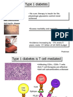 Type 1 Diabetes: - No Cure Therapy Is Insulin For Life Physiologic Glycaemic Control Never Achieved
