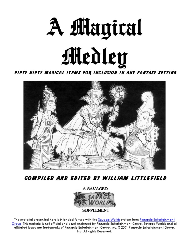 Medley Magic Book Overview | PDF
