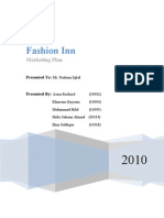 Fashion Inn: Marketing Plan