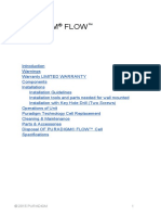 Puradigm Flow User Manual 1.2