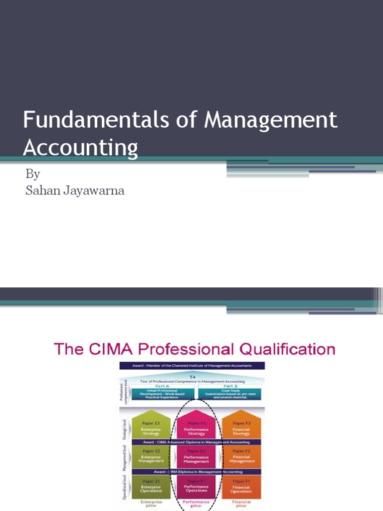 Management Accounting Fundamentals | PDF