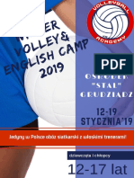 Oferta Winter Volley and English Camp 2019 Grudziądz