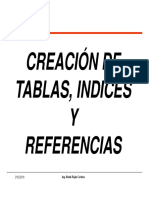 2018 02 20 BD Creación Tablas e Indices