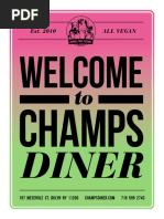 Champs Menu