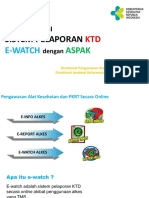 E-Watch - Sistem Pelaporan KTD Dengan ASPAK