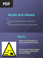 Acids and Bases