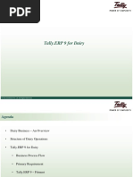 Tally - ERP 9 For Dairy: © Tally Solutions Pvt. Ltd. All Rights Reserved