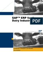 SAP™ ERP For The Dairy Industry