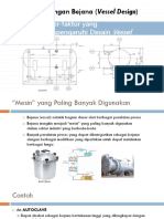 Perhitungan Desain Bejana Tekan