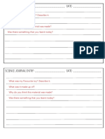 Science Journal Entry 1 PDF