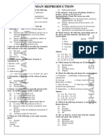 Human Reproduction Mcq_srivastava Sir