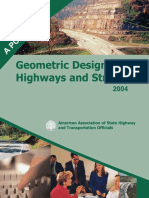 AASHTO-A Policy on Geometric Design of Highways and Streets 2004 ( 5th Ed. )-Amer Assn of State Hwy (2004)
