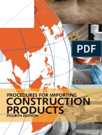 Procedures For Importing Construction Product