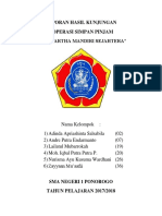 Laporan Hasil Kunjungan Koperasi Sam - Sejahtera