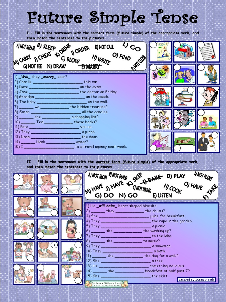 Future Simple 6 | PDF