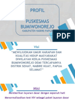 Profil Puskesmas Bumiwonorejo 2017