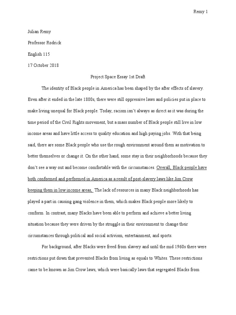 jim crow laws essay