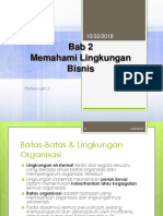 Pertemuan 2 Memahami Lingkungan Bisnis