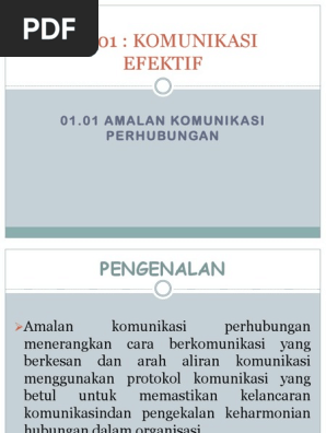 Ca 1 Komunikasi Efektif 1 Pdf