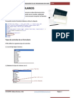 Formularios HTML