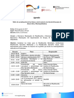 Agenda Taller Regional PEI POM POA 2018 ZACAPA