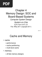 Memory Design: SOC and Board-Based Systems