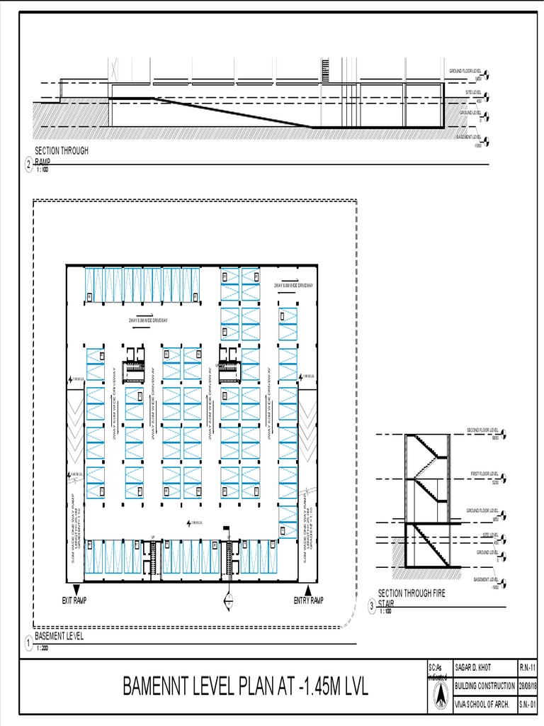Basement Plan | Download Free PDF | Buildings And Structures ...