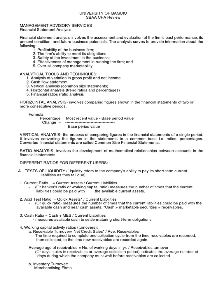 04 Fs Analysis With Student | PDF | Equity (Finance) | Dividend