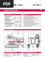 Terex RH120-E - Specifications - M 121.3 (05-2007)