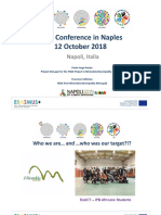 YSDA Final Conference in Naples _Mirandela Municipality_Paulo Jorge Araújo