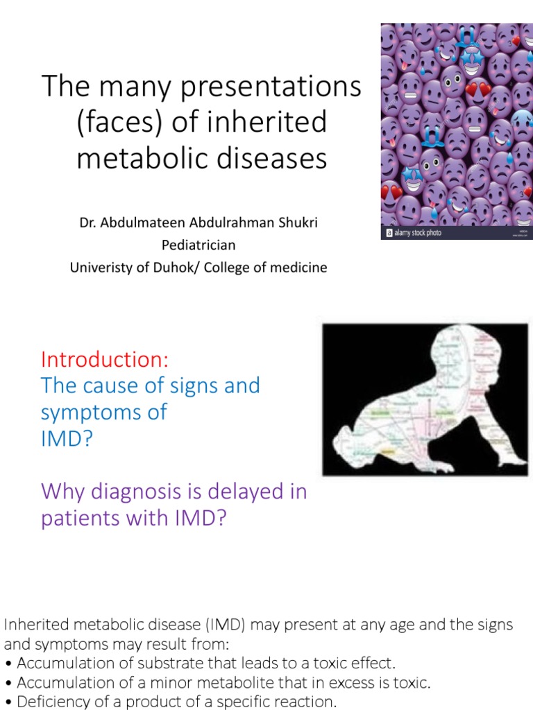 The Many Presentations of Inherited Metabolic Diseases | PDF | Medicine ...