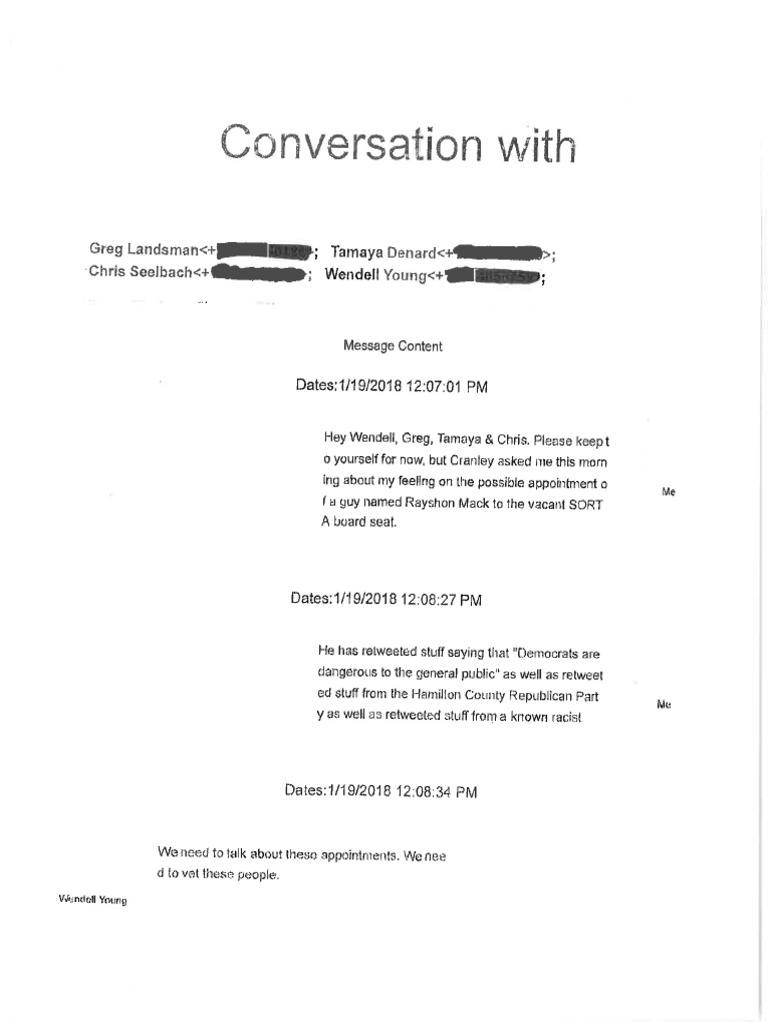 First Round of 'Gang of Five' Texts | PDF