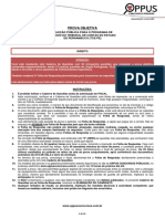 PROVA ESTÁGIO TRIBUNAL DE CONTAS DE PERNAMBUCO 2017