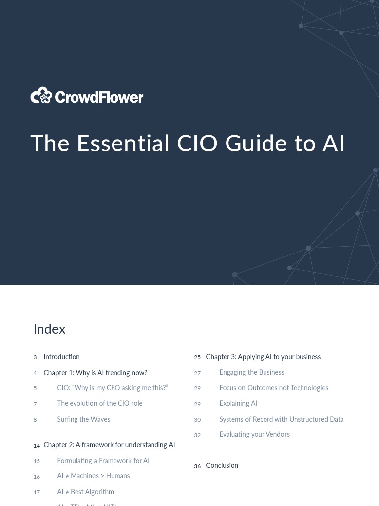 Essential CIO Guide To AI PDF | PDF | Artificial Intelligence ...