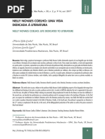 Uma Vida Dedicada a Literatura