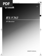 Download RXV363 Manual by Khaosrisen SN39137526 doc pdf