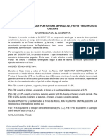 Condicionado Fortuna Amparada PDF